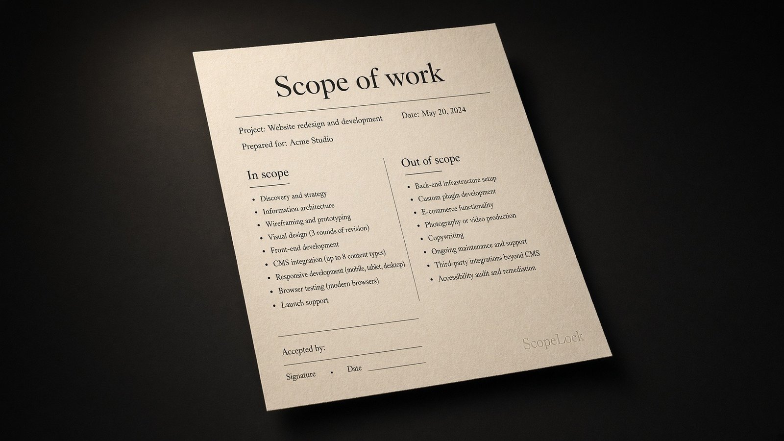 scopelock